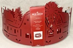 Red Shed 26 Metal Barn Tree Collar Christmas Indoor Nwt. Fixed Price $45.98.