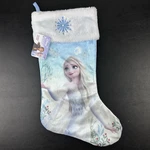 Disney Frozen Elsa Velour Christmas Stocking Snowflakes Light Blue. Fixed Price $12.00.