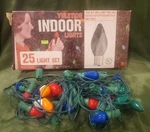 Vintage Working Yuletide Novelty Indoor Christmas 25 Set. Fixed Price $19.99.