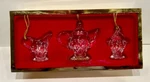 Gorham Lady Anne Set Of 3 Tea Ornaments Full Lead Crystal SKU#6195622. Fixed Price $24.95.