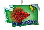 Of Washington Christmas Ornament "evergreen State" 4". Fixed Price $9.99.