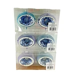 3X Nos 2012 2PK Christmas Ornament Shatter Proof Hobby Lobby Sequin Glitter. Fixed Price $18.14.