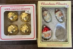 Trim Home European Glass Vintage Hand Decorated Ball Ornaments Set Of 7. Fixed Price $9.00.