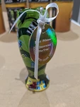Lolita Pilsner Beer Glass Hand Painted Ornament - Decorated The Tree. Fixed Price $18.00.