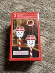 Holiday Time Solar Led Snowman Pathway Marker 2 Count Outdoor Christmas Lights. Fixed Price $26.92.