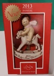 Lenox 2013 Baby's 1ST Christmas Winnie The Pooh Rocking Horse Ornament New Box. Fixed Price $74.95.