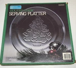 Anchor Hocking Servingware Holiday Magic Platter 12" Christmas Tree, Box. Fixed Price $12.99.