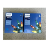 Philips 100 Mini Led Multicolor Indoor/outdoor String Lights Green Wire 24.7 Ft. Fixed Price $10.00.