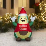 Avocado Guac Bells Airblown Inflatable 3.5' Led Gemmy Porch Yard Greeter Rare. Fixed Price $26.69.