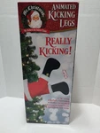 Mr Christmas Santa Claus Kicking Legs Animated Tree Decor Motion Activated Works. Fixed Price $21.99.