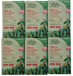 Holiday Living 100CT Multi Color Mini Lights Indoor/outdoor Christmas Lot Of 6. Fixed Price $49.46.