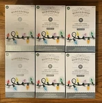 1 Lot Of Boxes Wondershop B5 60 Lights Multicolor Twinkling Faceted Led C6 Nib. Fixed Price $45.00.