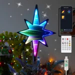 Smart Christmas Tree Topper Star, 8.7" 12 Inches, Rgb ( Red, Green Blue ). Fixed Price $33.68.