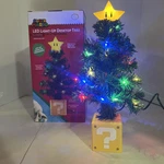 Nintendo Super Mario Bros Star Led Light 10 Inch Desktop Christmas Tree New. Fixed Price $19.00.