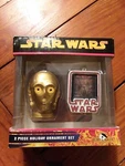 Star Wars Kurt S. Adler Piece Ornament Set - C3PO Lucas Film 2005 Brand New. Fixed Price $5.99.