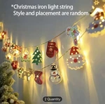 Charming Led Christmas String Lights With Santa Claus & Snowman Battery-power. Fixed Price $36.99.