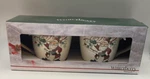 Pfaltzgraff Winterberry Mug Set Of Two Santa Claus Naughty Nice Original Box. Fixed Price $19.95.