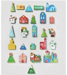 Wondershop Wood Block Christmas Countdown Advent Calendar Mantel Decor 25PC 2021. Fixed Price $19.97.