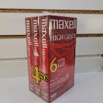 Maxell T-120 Blank Vhs Tapes 3PK High Grade 6HR Ideal For Home Theater Systems. Fixed Price $13.45.