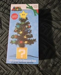 Super Mario Bros Star Led Light-up Usb Desktop Christmas Tree 11.5IN. Fixed Price $25.20.