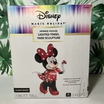 Gemmy Disney Magic Holiday Minnie Mouse Lighted Tinsel Yard Sculpture Classic. Fixed Price $64.96.