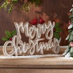 Merry Christmas Tabletop Sign (set Of 2). Fixed Price $78.91.