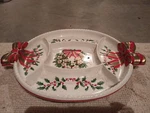 Christmas Themed Plater. Fixed Price $8.00.