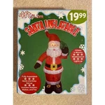 Santa Inflatable By Chrisha Creations Vintage 4 Ft. Christmas Blow-up. Fixed Price $39.99.