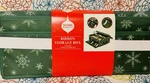 Merry Moments Holiday Ribbon Storage Box*christmas*zip Acc COMPARTMENT*X2 Spools. Fixed Price $7.99.
