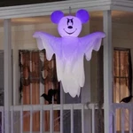 Nib Gemmy Disney Mickey Mouse Ghost Lighted Air-blown 4' Halloween Holiday. Fixed Price $89.77.