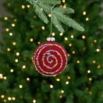 Christmas Cookie Glass Ornaments 3.75" Multi-color 6CT. Fixed Price $15.49.