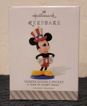 Hallmark Yankee Doodle Mickey Mouse Year Of Disney Magic 12TH Ornament Series. Fixed Price $8.00.