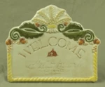 Amscan Home Ceramic Wall Welcome Sign. Fixed Price $8.46.