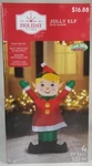 Holiday Time Jolly Elf Airblown Inflatable Christmas Yard Decoration Led 4 Feet. Fixed Price $34.97.