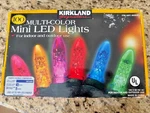 Kirkland Signature Multi Color Christmas Mini Led Light Set 100 Purple Red New. Fixed Price $18.99.