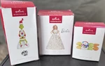 Hallmark Keepsake Grinch Barbie Christmas Ornament Set 2025 Multicolor 3PCS. Fixed Price $50.00.
