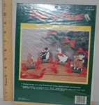 Wangs International Pop Paint Christmas Train Animals Wheels Wood Craft Kit. Fixed Price $12.00.