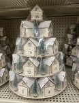 Hobby Lobby Light Up 5 Tier Wooden Village Rotating Advent Calendar Christmas. Fixed Price $85.00.