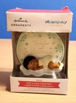 2022 Hallmark Ornament "baby's First Christmas" Mahogany Nib. Fixed Price $5.49.