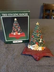 Cedar Creek Collection Christmas Stocking Hanger Tree W Box. Fixed Price $18.00.
