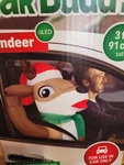 Gemmy Reindeer 3 Ft. Car Buddy Airblown Inflatable With Adaptor New. Fixed Price $14.99.