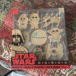 Disney Parks Star Wars Gingerbread Cookie Holiday Christmas Ornament Set 8 Nip. Fixed Price $39.00.