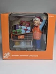 Depot Homer Christmas Ornament Shopping Cart Wrapped Gifts 2013. Fixed Price $5.99.