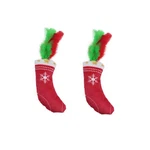 Haourlife Christmas Toys 2 Pack Catnip Plush Stockings Red. Fixed Price $17.84.