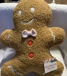 Target Bullseye Playground Christmas 2024 Gingerbread Man Throw Pillow 14.5". Fixed Price $14.00.