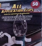 Deluxe Light Clips Heavy Duty 50 Count - Commercial Christmas Hardware. Fixed Price $6.45.