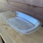 70'S Princess House Fantasia Poinsettia Glass Baking Casserole Dish 13.5 X 8.5. Fixed Price $21.50.