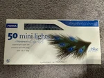 Noma 50-CT Blue Christmas Set Mini Superbright New Tested. Fixed Price $18.00.