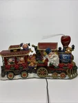 Rare Vintage Puleo Fiber Optic Santa Train Christmas Light Decoration. Fixed Price $49.99.