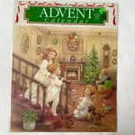 Vtg Minds Eye Advent Calendar 1993 England 12"X Victorian Girls Sisters. Fixed Price $14.50.